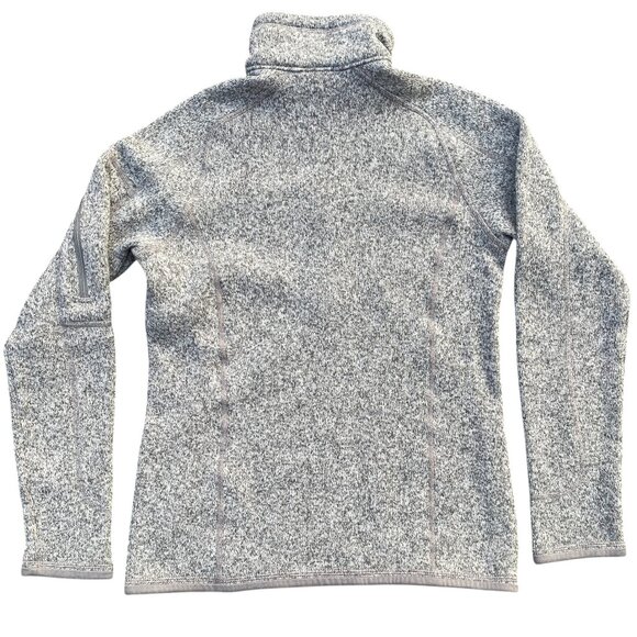 Patagonia Better Sweater ¼ Zip Pullover Women Sz S Marled Gray Gorpcore Outdoor - Picture 8 of 13